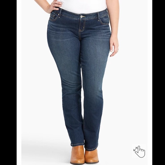 Torrid Barely Boot Blue Jeans women’s size 22R